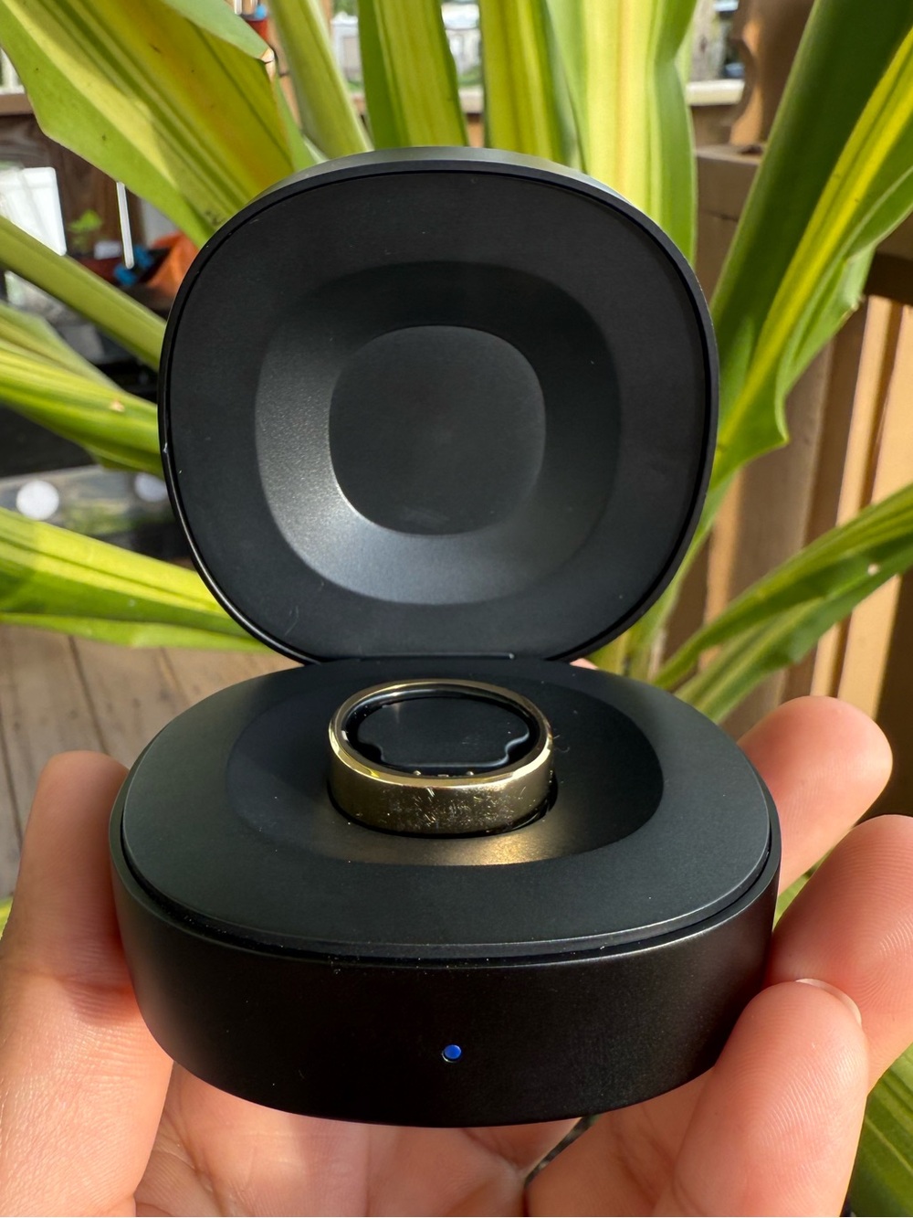 RingConn Gen 2 Smart Ring Gold With Charging Case & Original Box